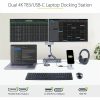 StarTech.com Thunderbolt Dock w/USB-C Host Compatibility - Dual 4K 60Hz DP 1.4 or HDMI TB/USB-C Docking Station - 1x 8K - 96W PD/5xUSB - Image 2