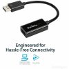 StarTech.com DisplayPort to HDMI Adapter, 4K 30Hz Active DP to HDMI Video Converter, Ultra HD DP 1.2 to HDMI 1.4 Monitor Adapter Dongle - Image 3