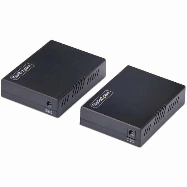 StarTech.com 10/100 Ethernet Extender Kit, Up to 0.5mi (800m), Long-Range LAN Over Single Pair Wire/RJ45 UTP, For Remote IP Camera/WiFi AP - Image 2
