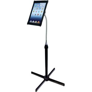 CTA Digital Height Adjustable Gooseneck Floor Stand for 2-4 Generation