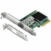TRENDnet 10 Gigabit PCIe SFP+ Network Adapter, Convert A PCIe Slot Into A 10G SFP+ Slot, Supports 802.1Q, Standard & Low-Profile Brackets Included, Compatible With Windows & Linux, Black, TEG-10GECSFP - Image 2