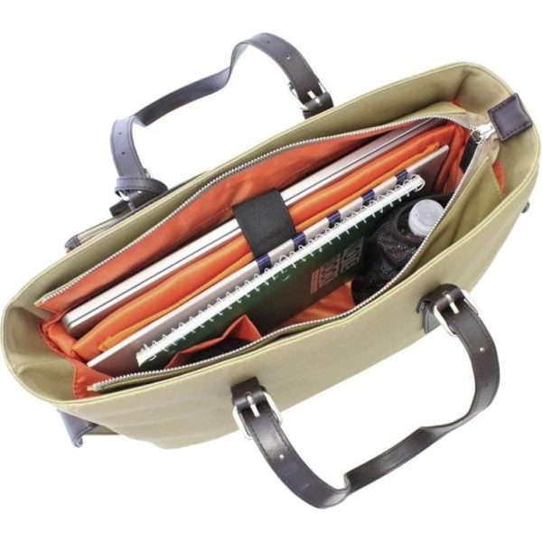 Francine Collection Slim Liberator Carrying Case (Tote) for 14" to 14.1" Notebook - Tan - Image 5