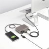 StarTech.com 10-Port USB-C Hub, 8x USB-A + 2x USB-C, Self-Powered w/ 65W Power Supply, USB 3.1 10Gbps Desktop/Laptop USB Hub w/ Charging - Image 9