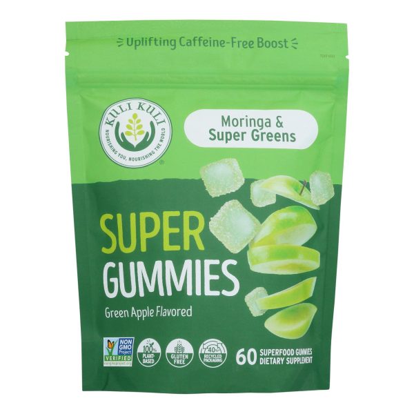 Kuli Kuli - Spr Gmmy Moringa Spr Green - 1 Each-60 CT - Image 3