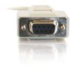 C2G 6ft DB9 F/F Null Modem Cable - Beige - Image 3