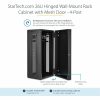 StarTech.com 4-Post 26U Wall Mount Network Cabinet, 19" Hinged Wall-Mounted Server Rack for Data / IT Equipment, Lockable Rack Enclosure - Image 3