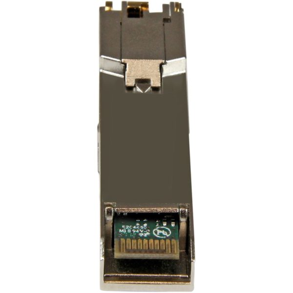 StarTech.com Cisco Meraki MA-SFP-1GB-TX Compatible SFP Module - 1000BASE-T - 10/100/1000 Mbps SFP to RJ45 Cat6/Cat5e Transceiver - 100m - Image 3
