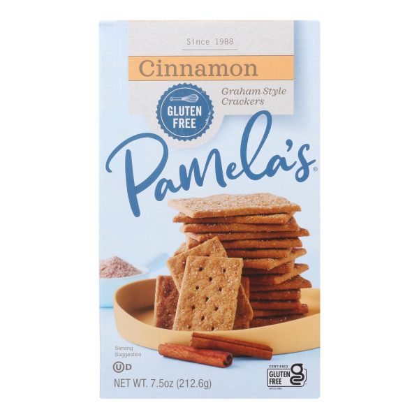 Pamela's Products - Grahams Style Crackers - Cinnamon - Case of 6 - 7.5 oz. - Image 3