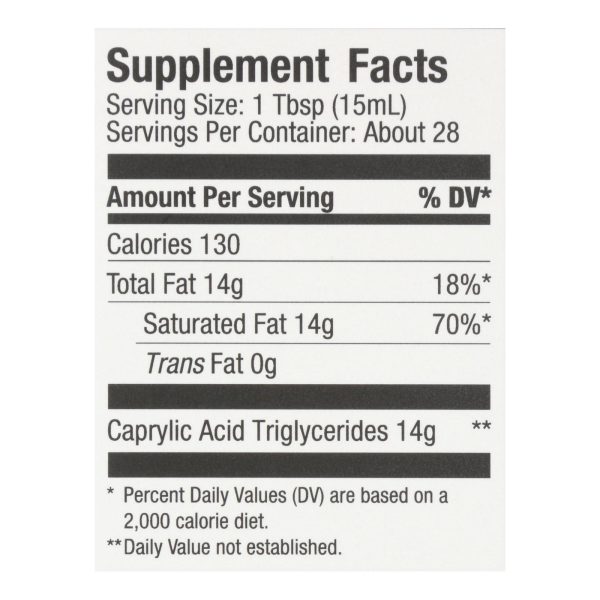 Bulletproof - Mct Oil Brain Octane - EA of 1-14 FZ