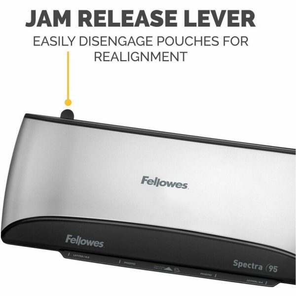 Fellowes Spectra™ 95 Thermal Laminator for Home or Home Office Use with 10 Pouch Starter Kit - Image 3