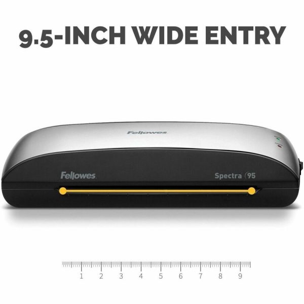 Fellowes Spectra™ 95 Thermal Laminator for Home or Home Office Use with 10 Pouch Starter Kit - Image 4