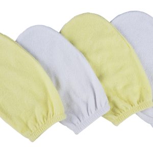 Washcloth Mitt - 4 Pc Set Cs_0015