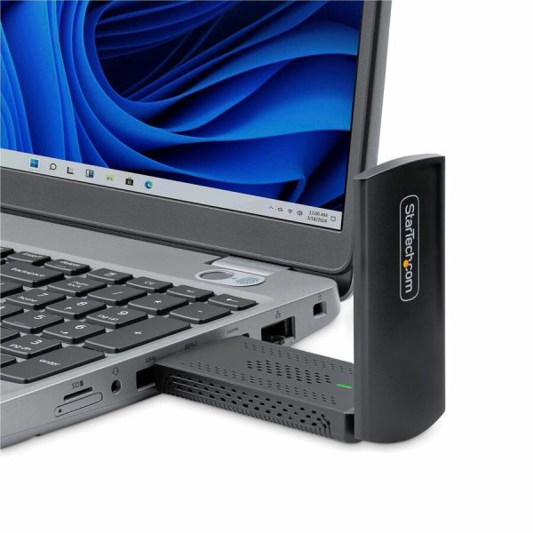 StarTech.com Wi-Fi 6E USB Adapter/Dongle, For Desktop/Laptop PC, Wireless NIC Up To 2402Mbps, WiFi 2.4/5/6GHz Network, 802.11ax - Image 3
