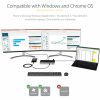 StarTech.com USB C Dock, Triple 4K Monitor USB-C Docking Station with DP 1.4 & DSC, 2x DisplayPort & 1x HDMI, 100W PD, 6x USB (2x 10Gbps) - Image 3