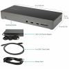 StarTech.com USB C Dock, Triple 4K Monitor USB-C Docking Station with DP 1.4 & DSC, 2x DisplayPort & 1x HDMI, 100W PD, 6x USB (2x 10Gbps) - Image 5