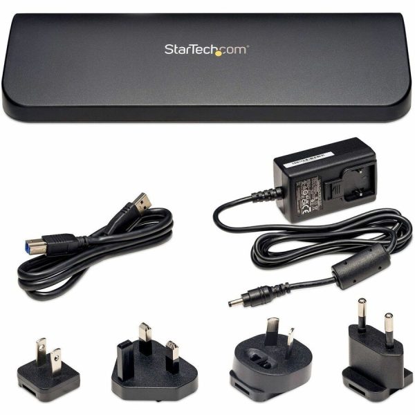 StarTech.com USB 3.0 Docking Station - Compatible with Windows / macOS - Supports Dual Displays - HDMI and DVI - DVI to VGA Adapter Included - USB3SDOCKHD - Image 3