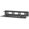 APC by Schneider Electric Horizontal Cable Manager, 2U x 4" Deep, Single-Sided with Cover - Image 3
