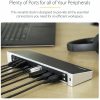 StarTech.com 4K USB-C Dock, Triple UHD 4K Monitor Docking Station, Mac & Windows, HDMI & DisplayPort, 100W PD, 5x USB 5Gbps Hub, TAA - Image 4