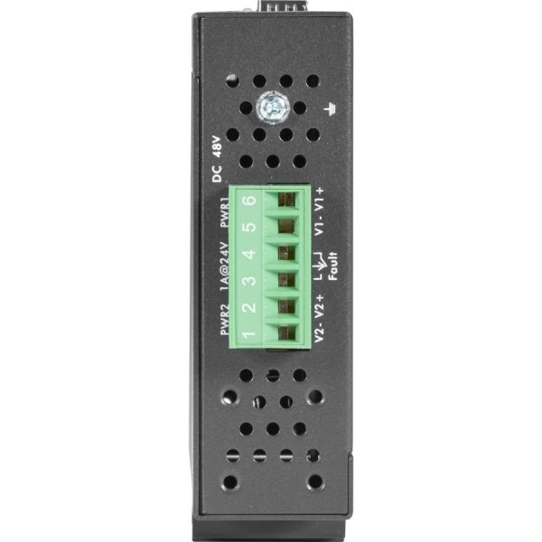 Black Box Industrial Ethernet PoE+ Switch - Unmanaged, Extreme Temperature, 6-Port - Image 3