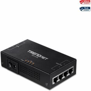 65W 4port GB PoEPlus Injector