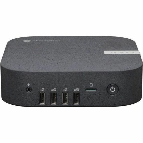 Asus Chromebox 5a Chromebox - Intel Core i5 13th Gen i5-1335U - 8 GB - 128 GB SSD - Mini PC - Eco Black - Image 2