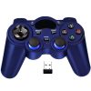 USB Wireless Gaming Controller Gamepad for PC Laptop Computer(Windows XP 7 8 10) & PS3 & Android & Steam (Blue)