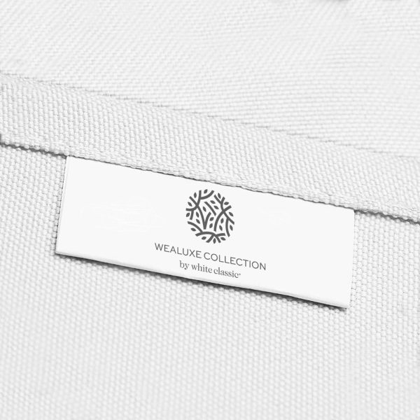 [2 Pack] 120  Round Premium Tablecloths for Wedding | Banquet | Restaurant | 200 GSM Washable Fabric Table Cloth | White - Image 4