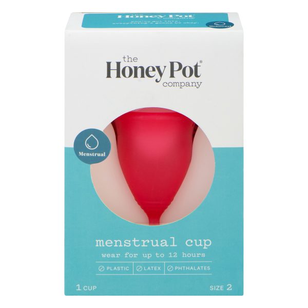 The Honey Pot - Menstrual Cup Size 2 Silicn - 1 Each-1 EA - Image 2