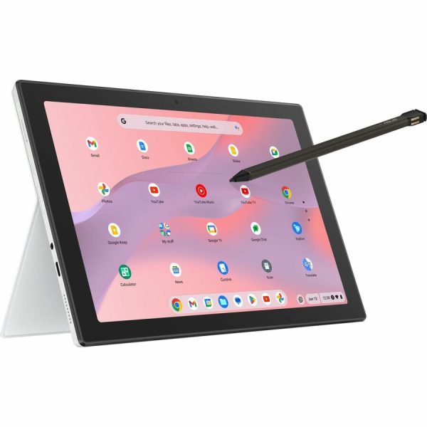 Asus Chromebook Detachable CM3 CM3001DM2A-YZ44T-S 10.5" Touchscreen Rugged Detachable 2 in 1 Chromebook - WUXGA - Octa-core (ARM Cortex A76 + Cortex A55) - 4 GB - 64 GB Flash Memory - Foggy Silver - Image 2