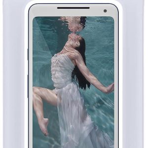 Waterproof Phone Case for iPhone 15 14 13 12 Pro Max XS Samsung PVC (White)