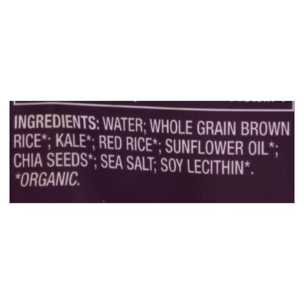 Seeds of Change Organic Brown and Red Rice with Chia and Kale - Case of 12 - 8.5 oz - Image 2