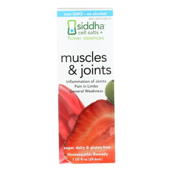 Siddha Flower Essences Muscles and Joints - 1 fl oz - Image 2
