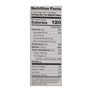 Popchips Potato Chip - Crazy Hot - Case of 12 - 5 oz