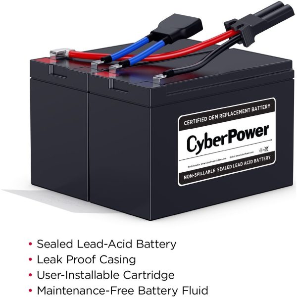 CyberPower RB1270X2B Replacement Battery Cartridge - Image 2