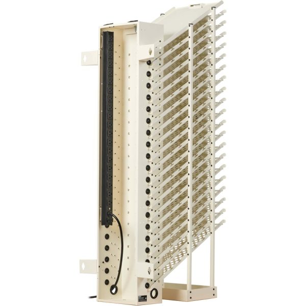 Eaton Tripp Lite Series 20-Device AC Charging Tower for Chromebooks - Open Frame, White - Image 4