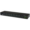 StarTech.com USB to Serial Hub - 16 Port - COM Port Retention - Rack Mount and Daisy Chainable - USB to RS232 Hub