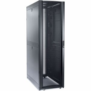 [TAA, BAA_COTS] APC NetShelter SX, Server Rack Enclosure, 45U, Black, 2124H x 600W x 1200D mm