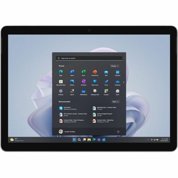 Microsoft Surface Go 4 Tablet - 10.5" - 8 GB - 128 GB Storage - Windows 11 Pro - Platinum - Image 11