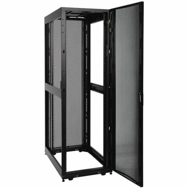 Eaton Tripp Lite Series 45U SmartRack Mid-Depth Rack Enclosure Cabinet with doors & side panels - Image 2