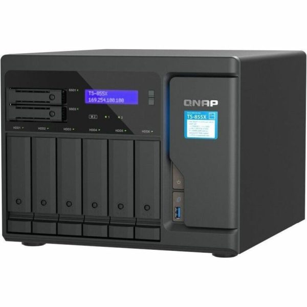 QNAP TS-855X-8G SAN/NAS Storage System - Image 2