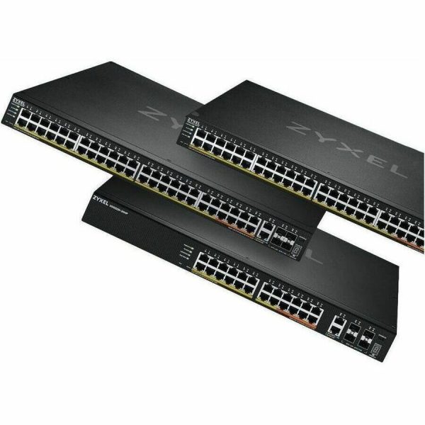 ZYXEL XGS2220-54FP 48-Port Gigabit L3 Managed and Nebula Pro Cloud Managed Switch | 40 PoE+ / 10 PoE++ Ports at 960W with 4 SFP+ 10G Uplinks and 2 10G Ethernet Ports - Image 5