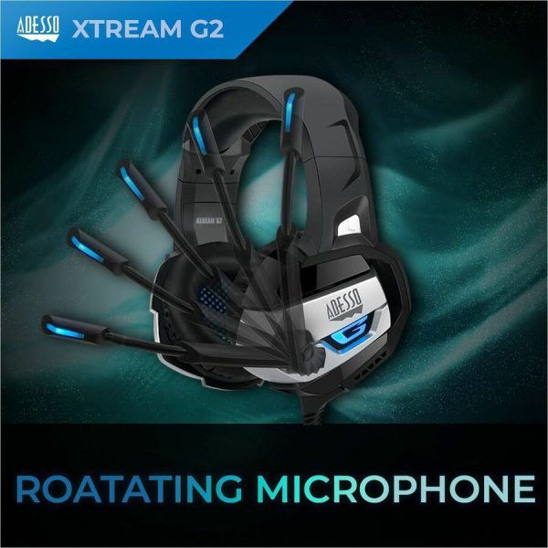 Adesso Stereo USB Gaming Headset with Microphone - Image 5