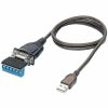 Eaton Tripp Lite Series USB to RS485/RS422 FTDI Serial Adapter Cable with COM Retention (USB-A to DB9 M/M), 30-in. (76.2 cm) - Image 3