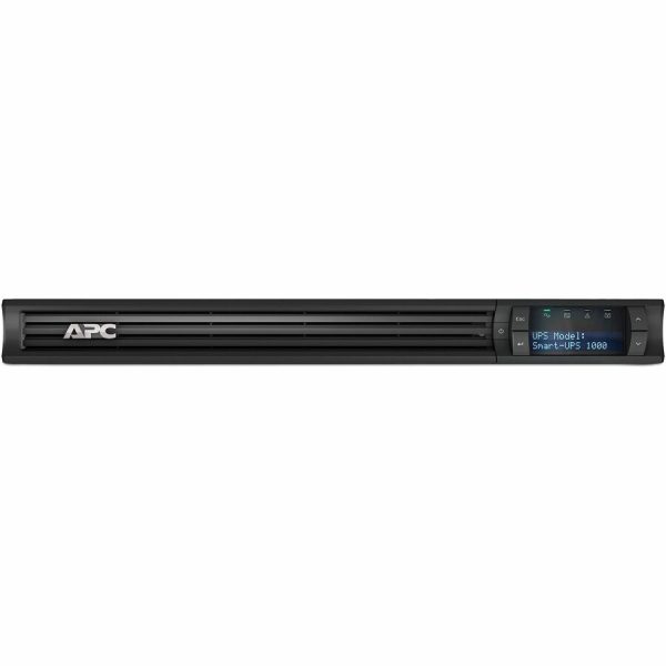 APC Smart-UPS, Line Interactive, 750 VA, LCD, Rackmount 1U, 120V, 4x NEMA 5-15R outlet, USB, AVR, Short Depth - Image 3