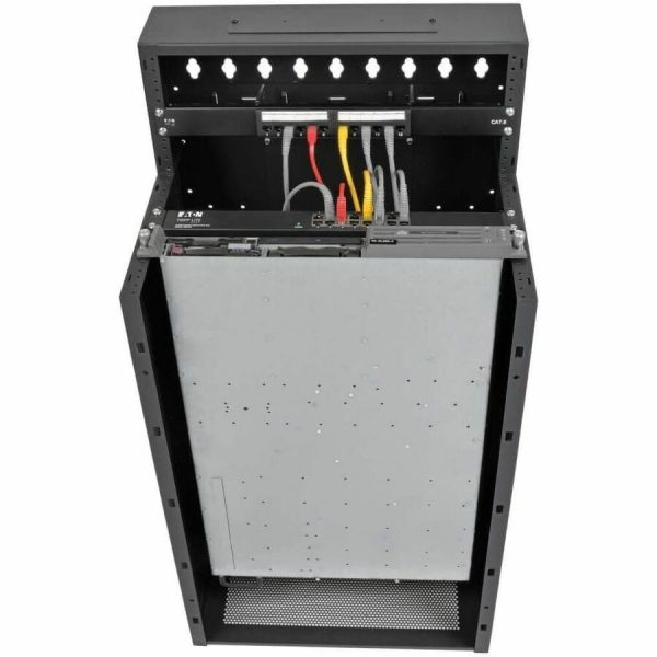 Eaton Tripp Lite Series SmartRack 12U Low-Profile Vertical-Mount Wall-Mount Small Server Rack Enclosure - Image 5