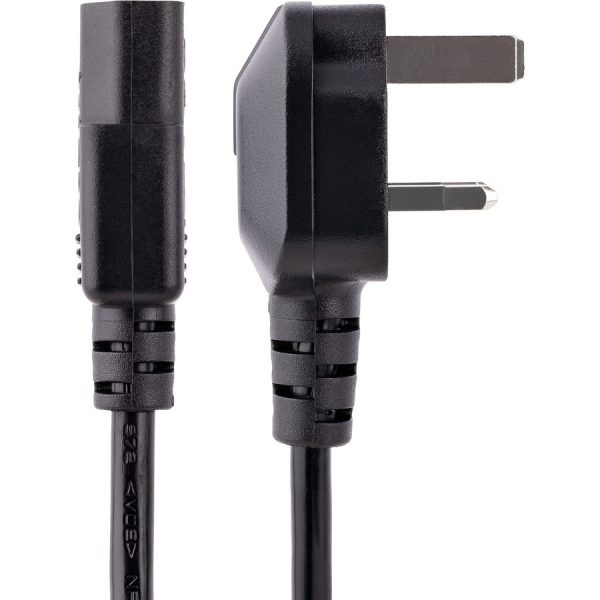 StarTech.com 6 ft Standard UK Computer Power Cord - Power cable - IEC 320 EN 60320 C13 (F) - BS 1363 (M) - Image 2