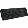 Logitech MX Keys S Wireless Keyboard, Low Profile, Fluid Precise Quiet Typing, USB C Rechargeable, Black