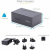 StarTech.com 2-Port Dual-Monitor DisplayPort KVM Switch, 4K 60Hz, 2x USB 5Gbps Ports, Hotkey/Push-Button Switching, TAA Compliant - Image 5