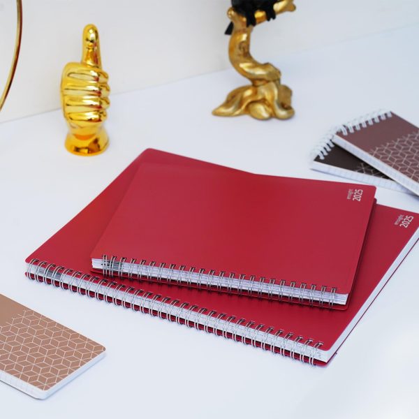 2025 Appointment Book & Planner   6.5 x 8.5 inches Large Tabbed Daily Hourly Weekly Planner Calendar & Schedule Book 30 Minute time Slots Business & Personal Planner Jan 2025  Dec 2025  Maroon - Image 6