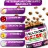 (2 Pack) Dog Multivitamin Chewable with Glucosamine   Dog Vitamins and Supplements   Senior & Puppy Multivitamin for Dogs   Pet Joint Support Health   Immunity   Mobility   Energy   240 Chews - Image 3